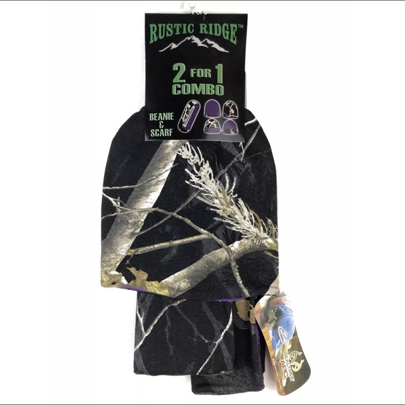Rustic Ridge Accessories - Realtree Beanie And Scarf Combo NWT